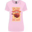 Stay Trippy Little Hippy Magic Mushroom LSD Womens Wider Cut T-Shirt Light Pink