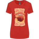 Stay Trippy Little Hippy Magic Mushroom LSD Womens Wider Cut T-Shirt Red