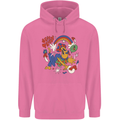 Stay Trippy Magic Mushrooms LSD Childrens Kids Hoodie Azalea