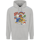 Stay Trippy Magic Mushrooms LSD Childrens Kids Hoodie Sports Grey