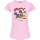 Stay Trippy Magic Mushrooms LSD Womens Petite Cut T-Shirt Light Pink