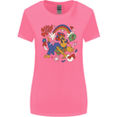 Stay Trippy Magic Mushrooms LSD Womens Wider Cut T-Shirt Azalea