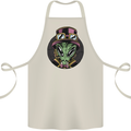 Steampunk Alien Cotton Apron 100% Organic Natural