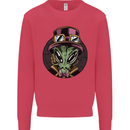 Steampunk Alien Mens Sweatshirt Jumper Heliconia