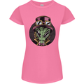 Steampunk Alien Womens Petite Cut T-Shirt Azalea