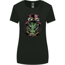 Steampunk Alien Womens Wider Cut T-Shirt Black