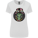 Steampunk Alien Womens Wider Cut T-Shirt White