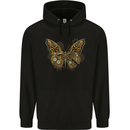 Steampunk Butterfly Butterflies Childrens Kids Hoodie Black