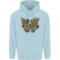Steampunk Butterfly Butterflies Childrens Kids Hoodie Light Blue