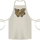 Steampunk Butterfly Butterflies Cotton Apron 100% Organic Natural