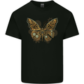 Steampunk Butterfly Butterflies Kids T-Shirt Childrens Black