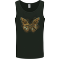 Steampunk Butterfly Butterflies Mens Vest Tank Top Black