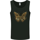 Steampunk Butterfly Butterflies Mens Vest Tank Top Black
