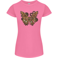 Steampunk Butterfly Butterflies Womens Petite Cut T-Shirt Azalea