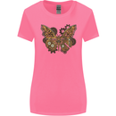 Steampunk Butterfly Butterflies Womens Wider Cut T-Shirt Azalea