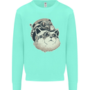 Steampunk Cat Kids Sweatshirt Jumper Peppermint