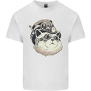 Steampunk Cat Kids T-Shirt Childrens White