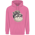 Steampunk Cat Mens 80% Cotton Hoodie Azelea