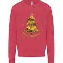 Steampunk Christmas Tree Mens Sweatshirt Jumper Heliconia
