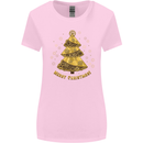 Steampunk Christmas Tree Womens Wider Cut T-Shirt Light Pink