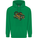 Steampunk Crocodile Alligator Childrens Kids Hoodie Irish Green