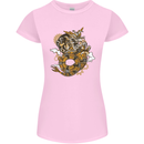 Steampunk Dragon Womens Petite Cut T-Shirt Light Pink
