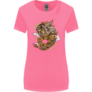 Steampunk Dragon Womens Wider Cut T-Shirt Azalea
