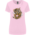 Steampunk Dragon Womens Wider Cut T-Shirt Light Pink