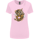 Steampunk Dragon Womens Wider Cut T-Shirt Light Pink