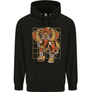 Steampunk Elephant Childrens Kids Hoodie Black