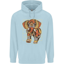 Steampunk Elephant Childrens Kids Hoodie Light Blue