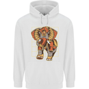 Steampunk Elephant Childrens Kids Hoodie White