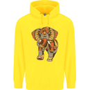 Steampunk Elephant Childrens Kids Hoodie Yellow