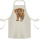 Steampunk Elephant Cotton Apron 100% Organic Natural