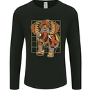 Steampunk Elephant Mens Long Sleeve T-Shirt Black