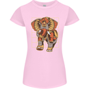 Steampunk Elephant Womens Petite Cut T-Shirt Light Pink