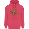 Steampunk Fox Childrens Kids Hoodie Heliconia