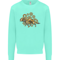 Steampunk Fox Kids Sweatshirt Jumper Peppermint