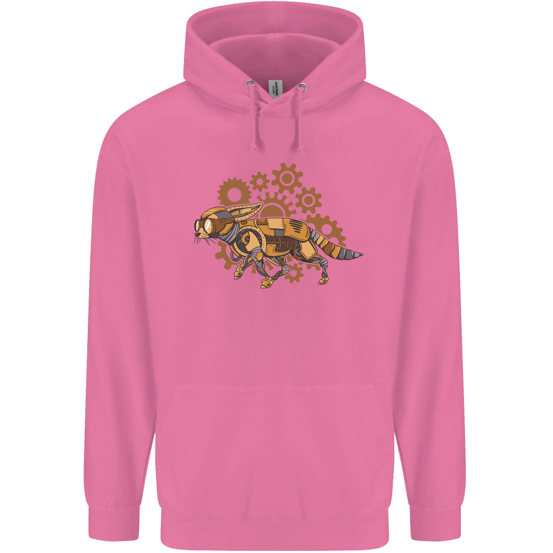Steampunk Fox Mens 80% Cotton Hoodie Azelea