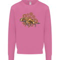 Steampunk Fox Mens Sweatshirt Jumper Azalea
