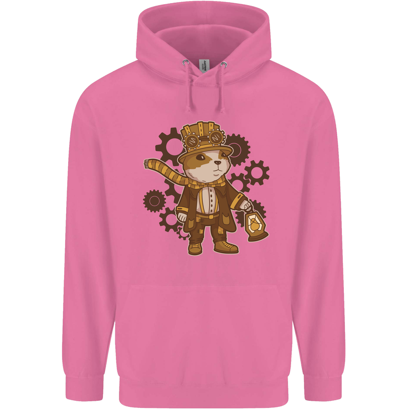 Steampunk Hamster Childrens Kids Hoodie Azalea