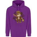 Steampunk Hamster Childrens Kids Hoodie Purple