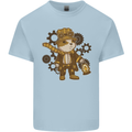 Steampunk Hamster Kids T-Shirt Childrens Light Blue