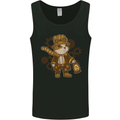 Steampunk Hamster Mens Vest Tank Top Black