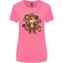 Steampunk Hamster Womens Wider Cut T-Shirt Azalea