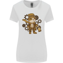Steampunk Hamster Womens Wider Cut T-Shirt White