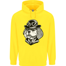 Steampunk King Charles Spaniel Cavelier Childrens Kids Hoodie Yellow