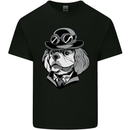 Steampunk King Charles Spaniel Cavelier Kids T-Shirt Childrens Black