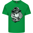 Steampunk King Charles Spaniel Cavelier Kids T-Shirt Childrens Irish Green