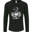 Steampunk King Charles Spaniel Cavelier Mens Long Sleeve T-Shirt Black